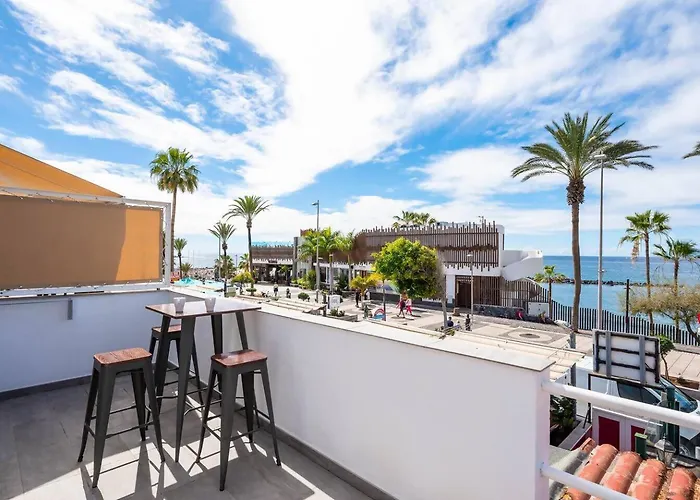 아파트 Frente Al Mar Con Gran Terraza 플라야데라스아메리카스